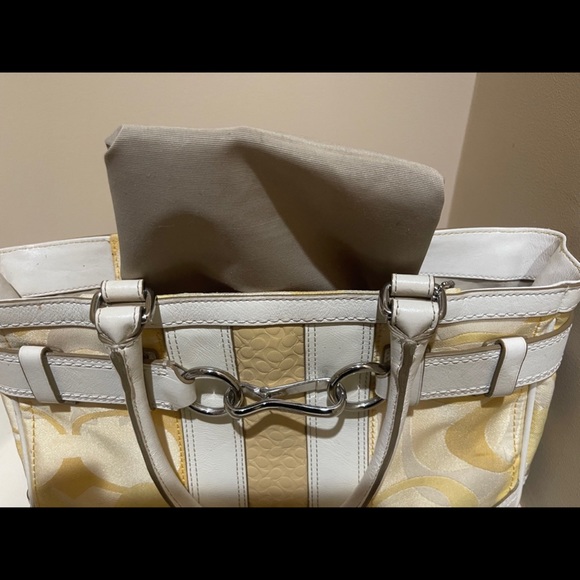 Vintage Hampton Collection Yellow Coach Purse - Picture 10 of 10
